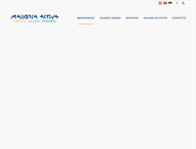 Tablet Screenshot of mallorcaactiva.com